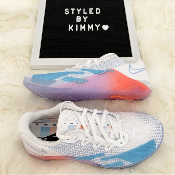 🌸 NIKE METCON 5 Running Training Shoes Sneakers - Picture 4 of 7